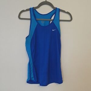Nike Women's Vibrant Blue Tank Top